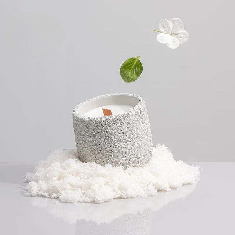 bougie parfumée volcanique française coffret cadeau décoration intérieure Noël - vue 3 sur 7
