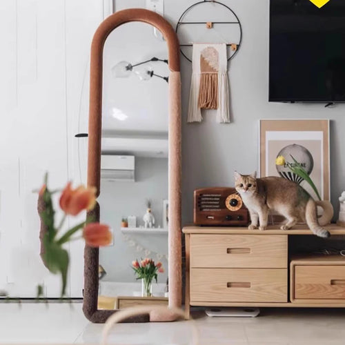 miroir nordique moderne pour décoration créative et esthétique - vue 5 sur 9