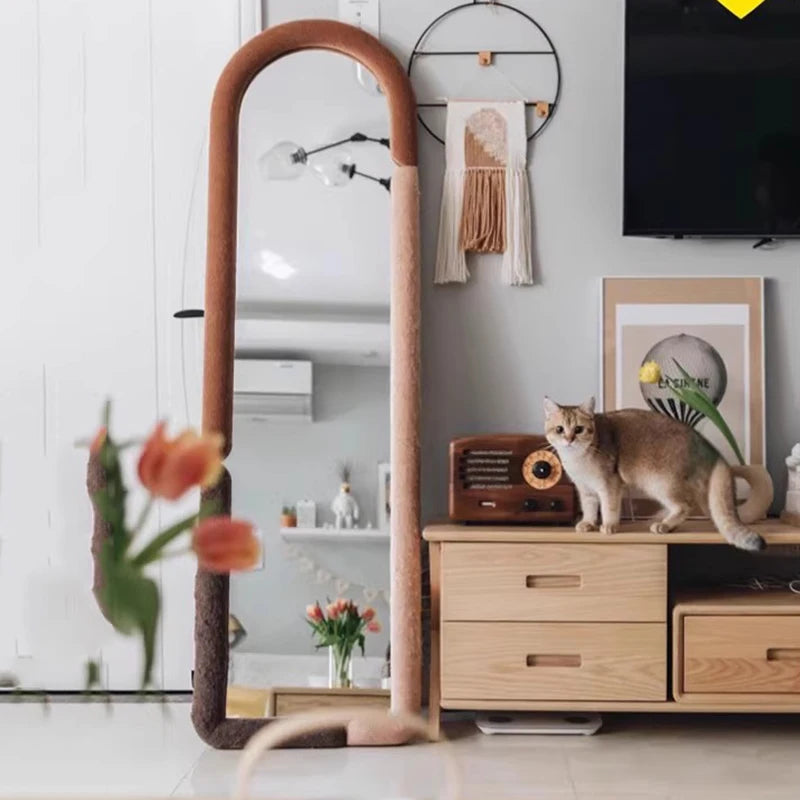 miroir nordique moderne pour décoration créative et esthétique - vue 5 sur 9