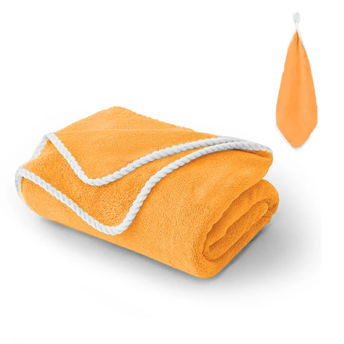 Serviette de bain polaire corail sechage rapide plage