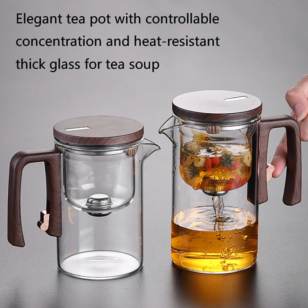 théière en verre infuseur magnétique 520 720 ml - vue 2 sur 6