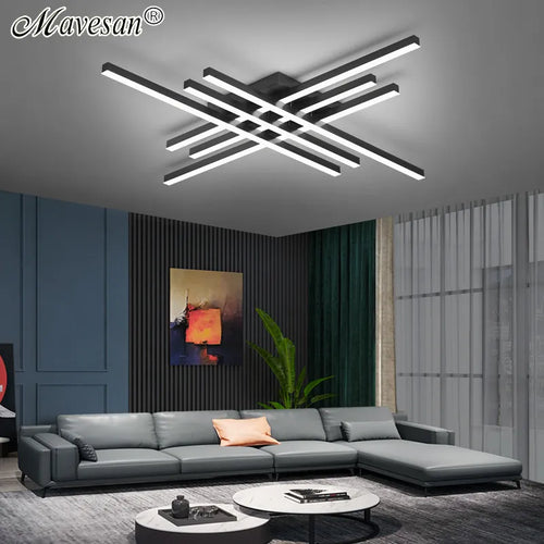 plafonnier Longue bande LED - vue 2 sur 18