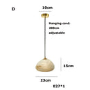 lustre suspendu led marbre géométrique intensité variable
