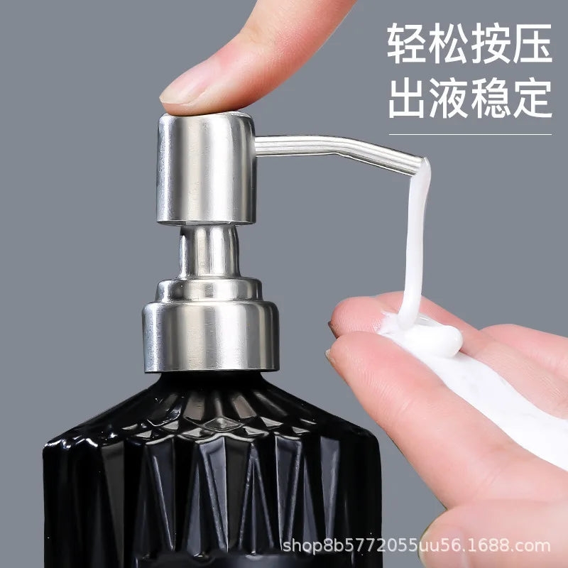 nouveau flacon en verre pour shampoing et désinfectant mains - vue 2 sur 20