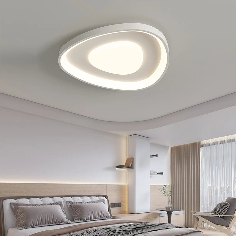 lustre led minimaliste moderne avec protection des yeux anti-bleue - vue 5 sur 12