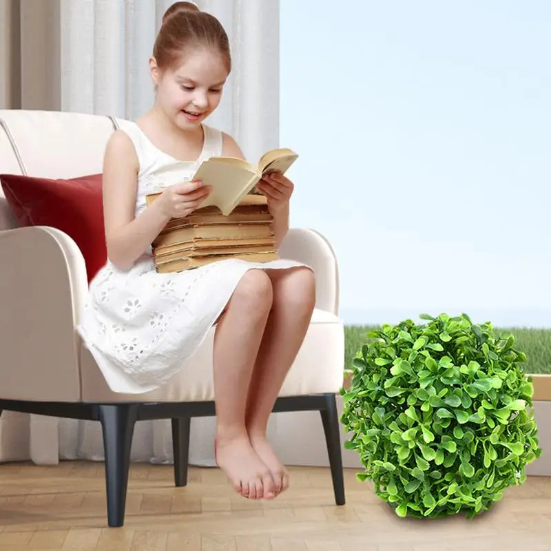 boule de topiaire artificielle pour décoration de jardin extérieur - vue 10 sur 10