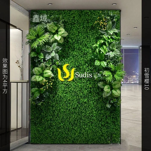 mur végétal artificiel pour décoration extérieure et aménagement paysager - vue 31 sur 30