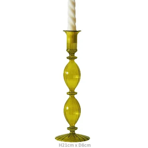 bougeoirs décoratifs en verre pour mariage et décoration intérieure - vue 24 sur 32