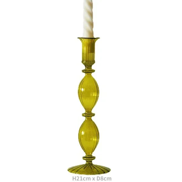 bougeoirs décoratifs en verre pour mariage et décoration intérieure - vue 23 sur 32