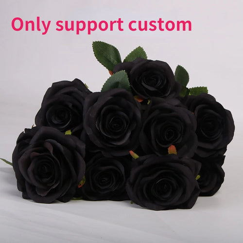 bouquet de roses artificielles pour mariage et décoration intérieure - vue 16 sur 27