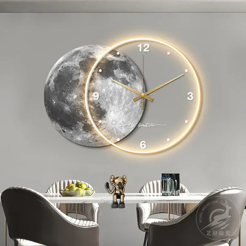 horloge murale design moderne pour décoration intérieure élégante - vue 7 sur 9