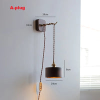 suspension LED en bois au style nordique moderne pour loft bar restaurant