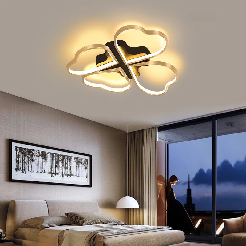 plafonnier led créatif nordique pour éclairage intérieur décoratif - vue 5 sur 8