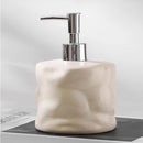 bouteille en céramique 600 ml pour lotion et savon désinfectant
