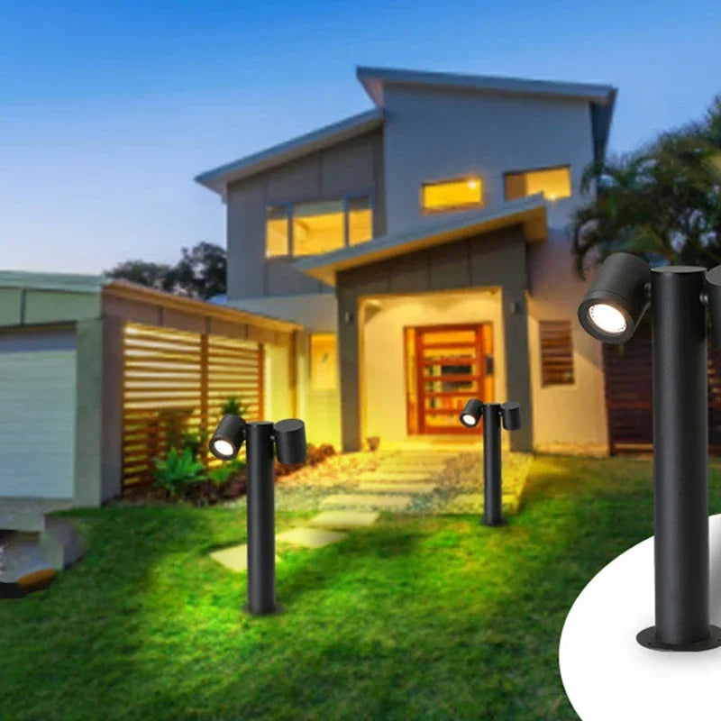 lampe de jardin à led étanche pour décoration extérieure - vue 3 sur 8