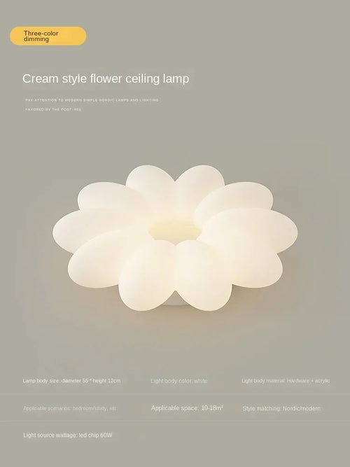 lustre créatif à pétales pour un éclairage chaleureux et apaisant - vue 18 sur 24