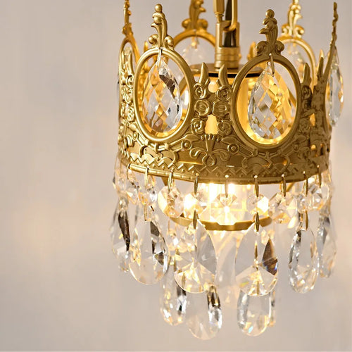 applique murale en cristal rétro pour décoration intérieure élégante - vue 7 sur 9