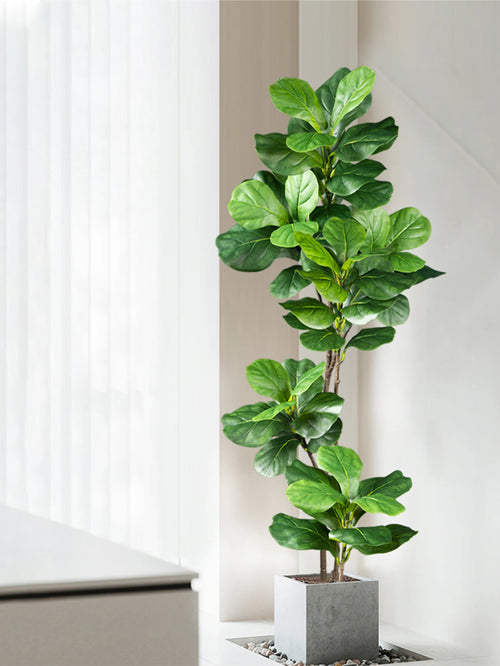 grand arbre ficus artificiel pour décoration intérieure et extérieure - vue 2 sur 10