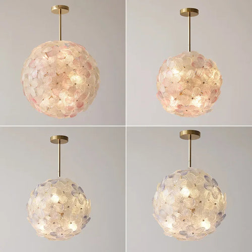 suspension moderne en verre pour décoration intérieure design rétro - vue 6 sur 14