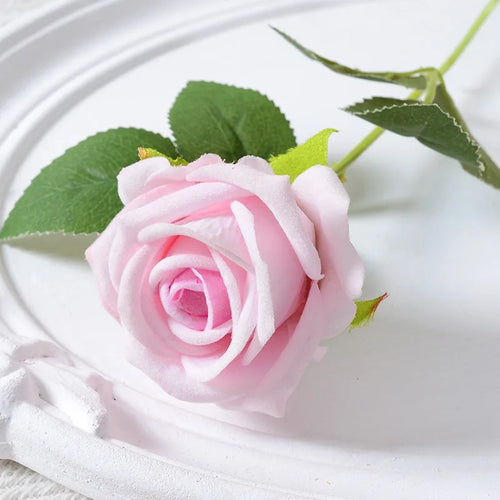 lot de 100 roses artificielles pour décoration mariage fête - vue 8 sur 18