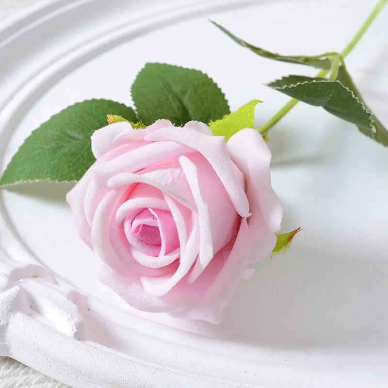 lot de 100 roses artificielles pour décoration mariage fête - vue 7 sur 18