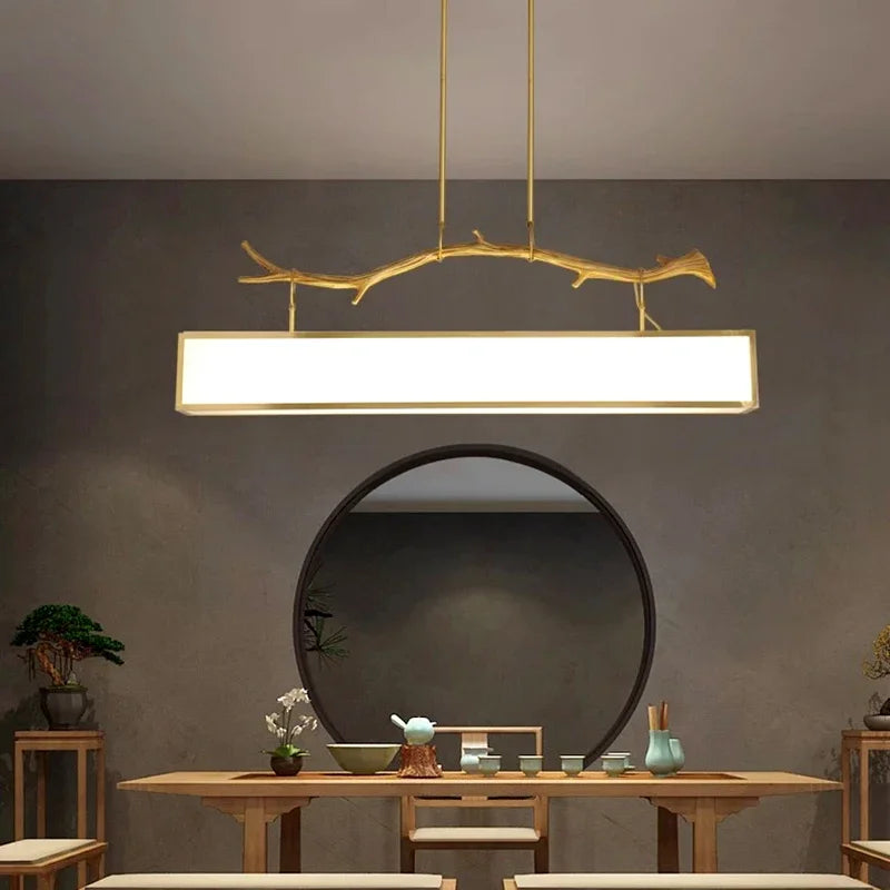 lustre led moderne suspension pour éclairage intérieur - vue 5 sur 9