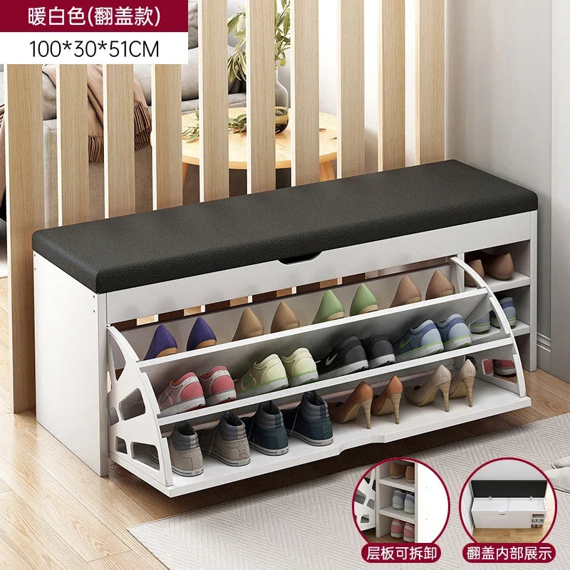 armoires à chaussures modernes de rangement vertical design japonais - vue 7 sur 21
