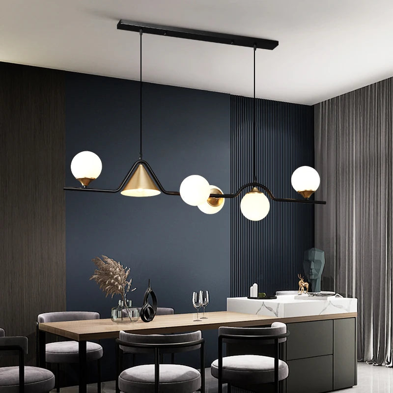 suspension moderne minimaliste pour bar et comptoir - vue 4 sur 9