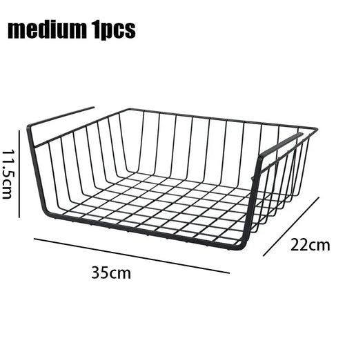 panier de rangement multifonction pour cuisine et bureau - vue 11 sur 12