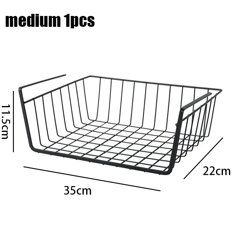 panier de rangement multifonction pour cuisine et bureau - vue 11 sur 12