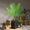 plantes artificielles tropicales grand palmier pour décoration intérieure et extérieure