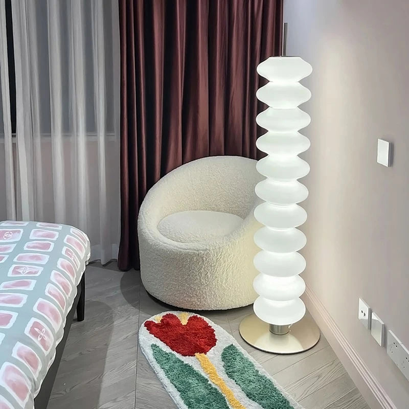 lampadaire net moderne simple pour séjour à la maison - vue 6 sur 8