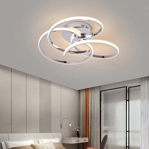 plafonnier moderne design créatif à leds pour intérieur - vue 7 sur 13