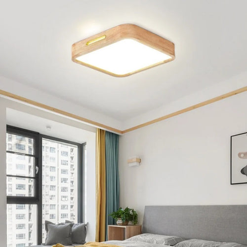 plafonnier led moderne simple rond carré décoratif idéal - vue 3 sur 14