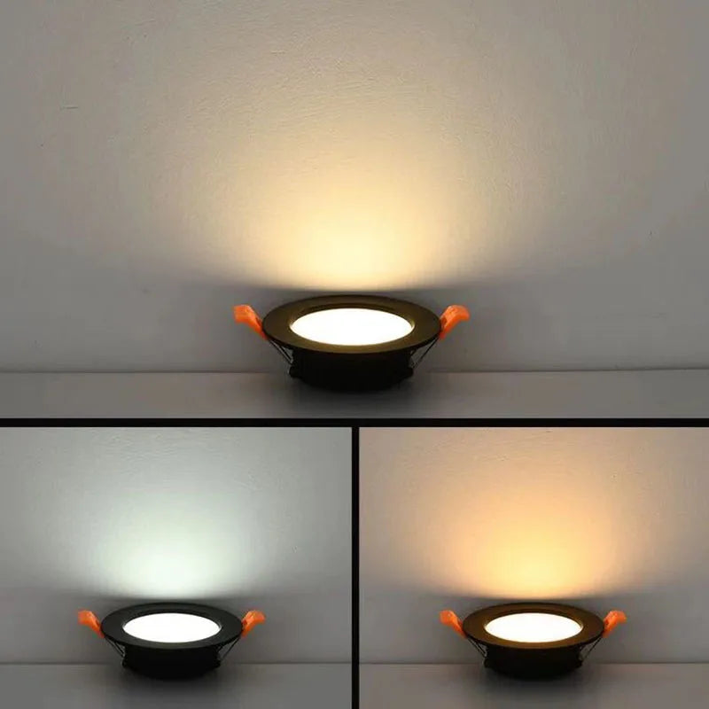 spot led downlight en aluminium épais intégré - vue 6 sur 6