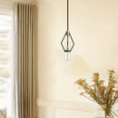 suspension moderne en verre avec cordon réglable pour intérieur