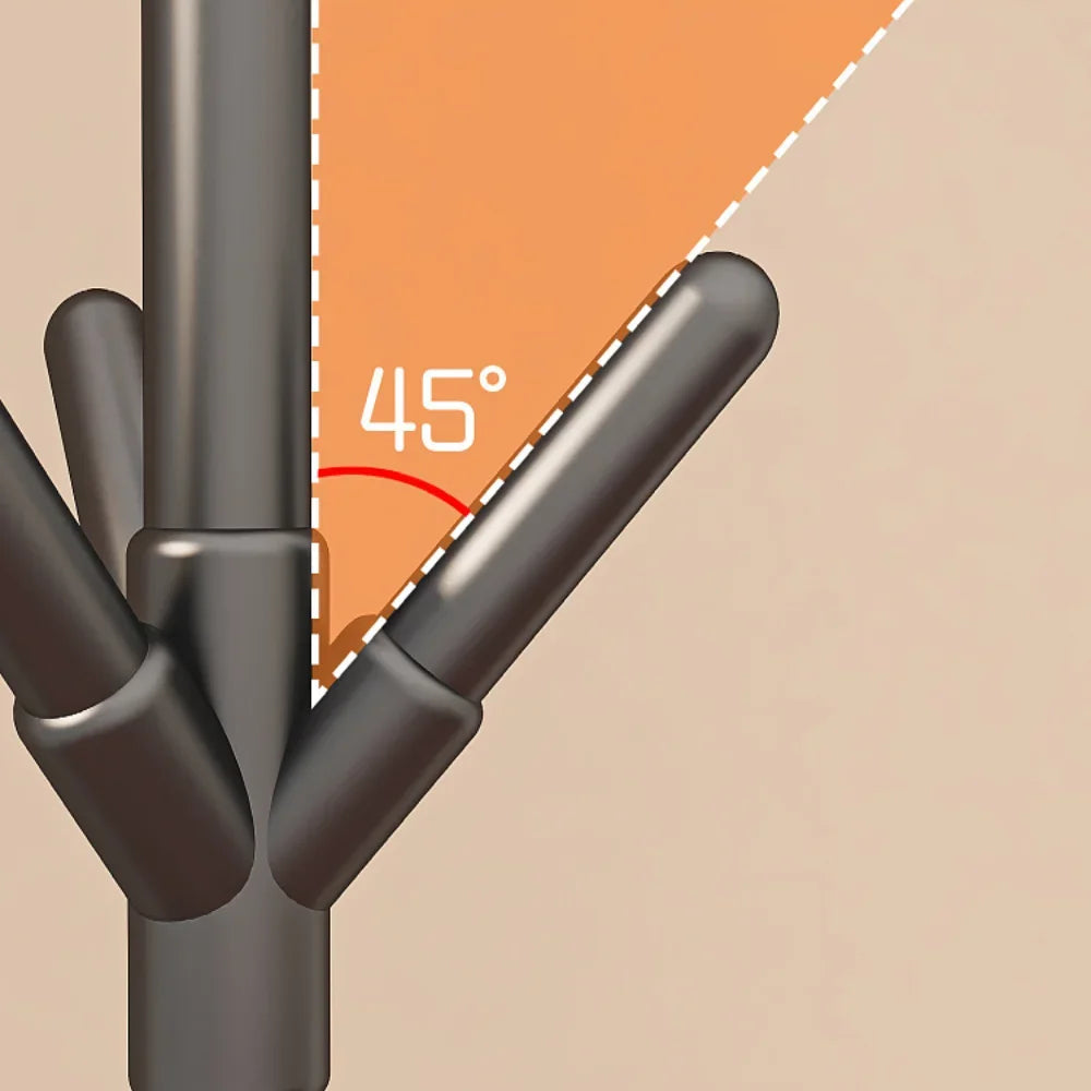 vente flash porte manteau sur pied support de rangement pour vêtements - vue 5 sur 8