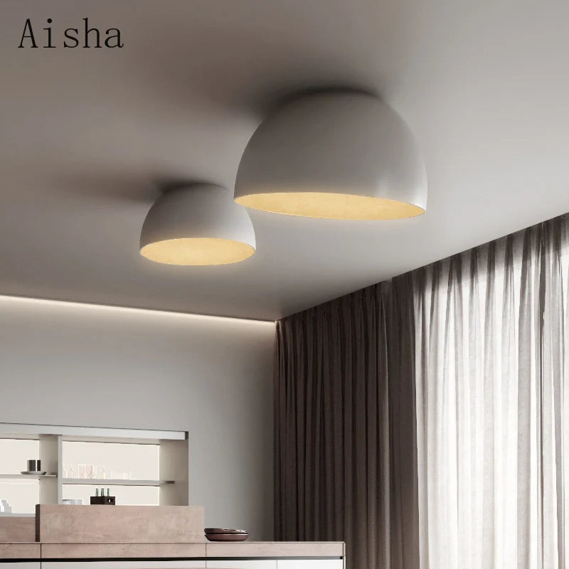 plafonnier nordique en fer forgé design italien pour intérieur décoratif - vue 3 sur 10