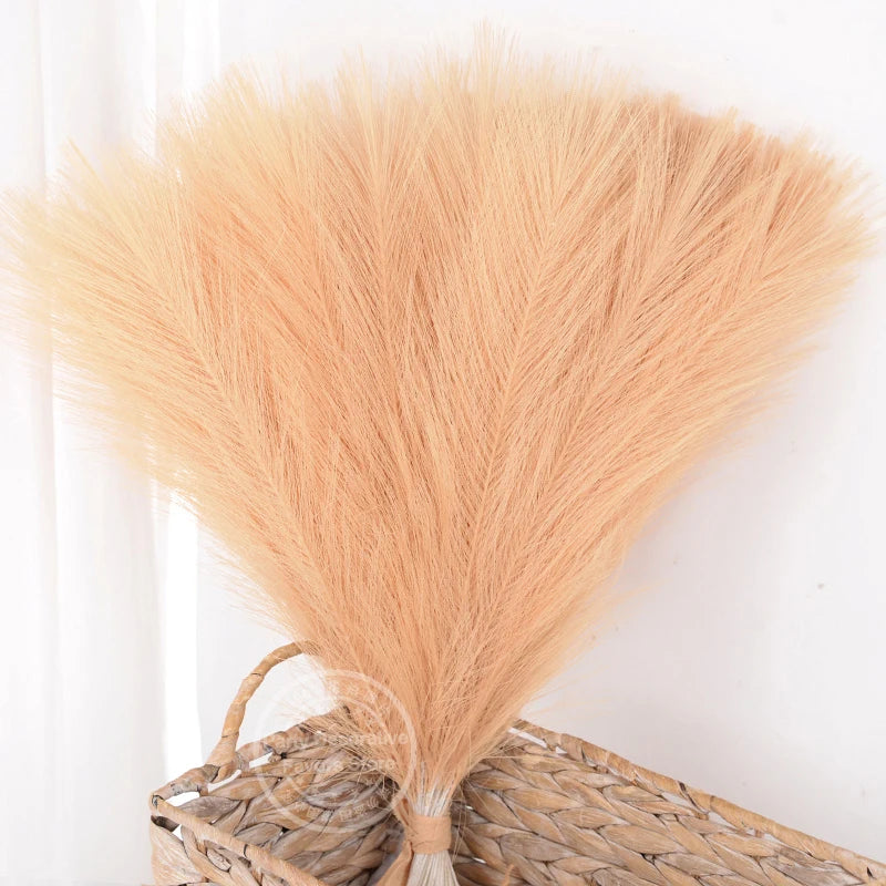 lot de bouquets dherbe de pampa artificielle pour décoration intérieure - vue 8 sur 15
