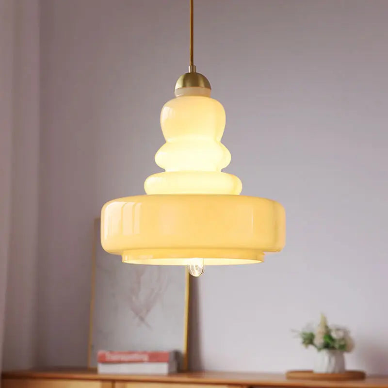 Bauhaus Glass Pendant Lights Ceiling Suspension Luminaire Hang Light Fxiture Kitchen Island Bedroom Living Dining Room - vue 1 sur 10