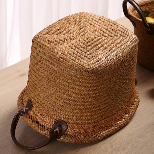panier en osier pour rangement et décoration polyvalente - vue 4 sur 8