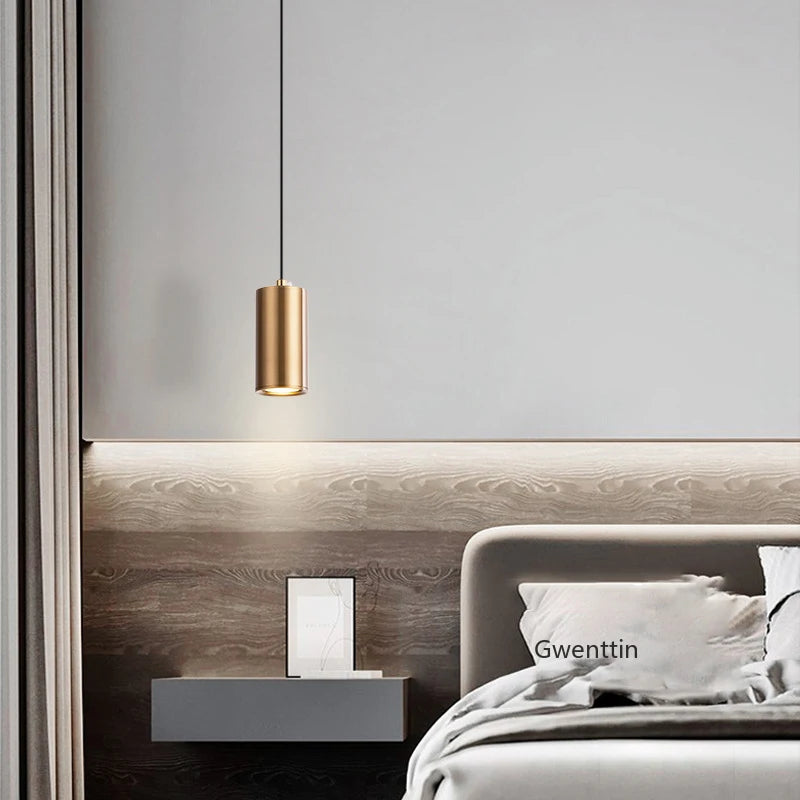 lustre moderne en or pour décoration intérieure avec lumières led - vue 3 sur 9
