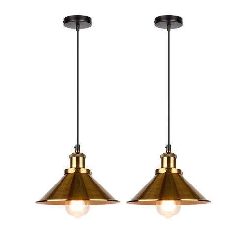 lustre industriel rétro à trois têtes suspendues pour maison - vue 11 sur 16