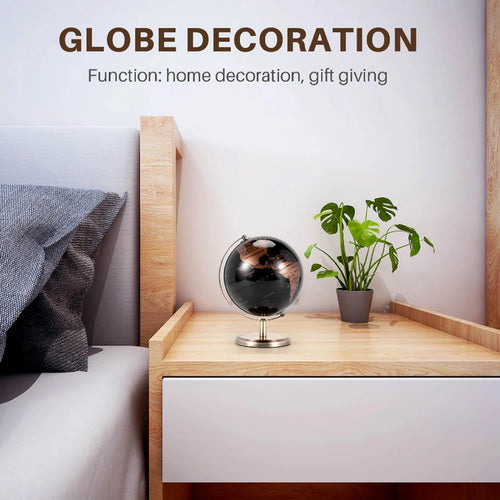 carte rétro du globe terrestre pour décoration éducative - vue 3 sur 9