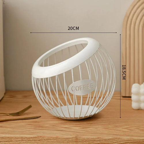 panier à fruits en métal élégant pour rangement et décoration - vue 8 sur 14