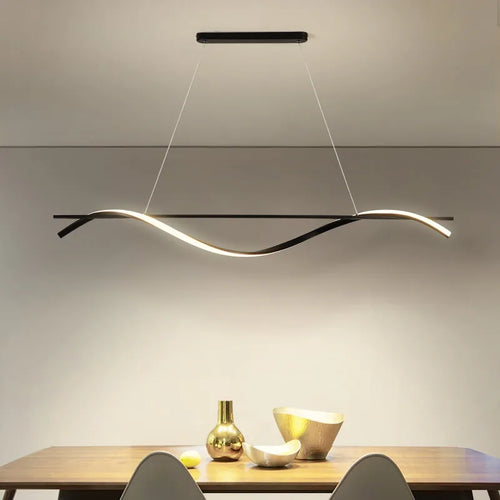 Plafonnier Led suspendu au design nordique moderne - vue 3 sur 21