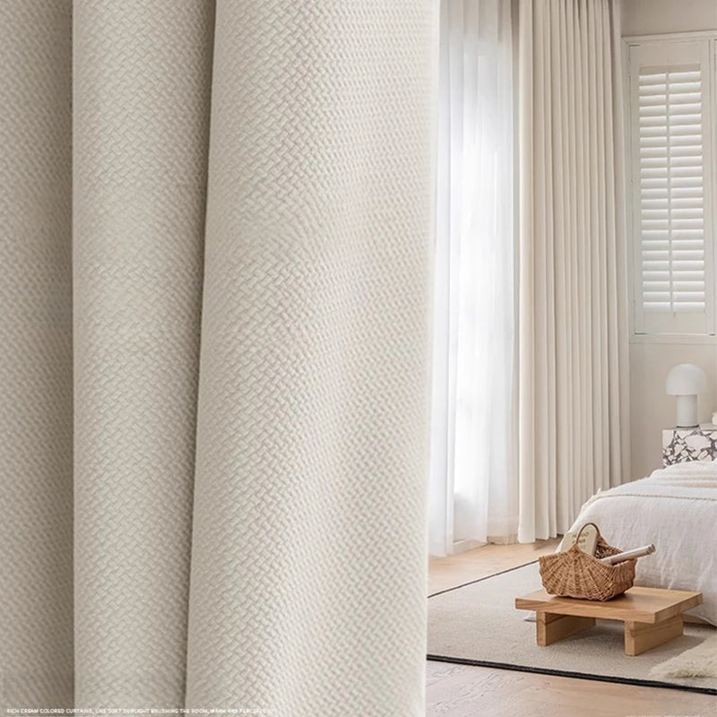 Rideau occultant épais moderne 85 pour chambre et salon