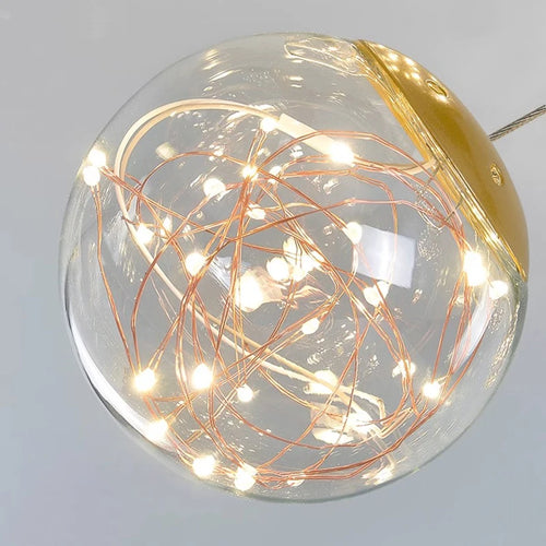 lustre moderne led pour éclairage intérieur suspendu - vue 7 sur 11