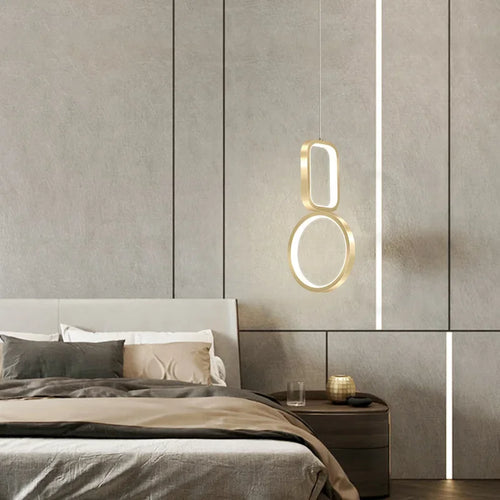 suspension moderne à led pour décoration intérieure élégante - vue 2 sur 10