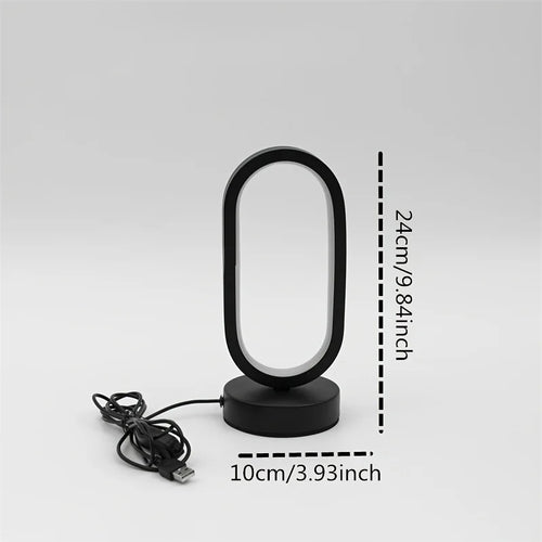 lampe à poser led en forme de u pour éclairage décoratif - vue 6 sur 7